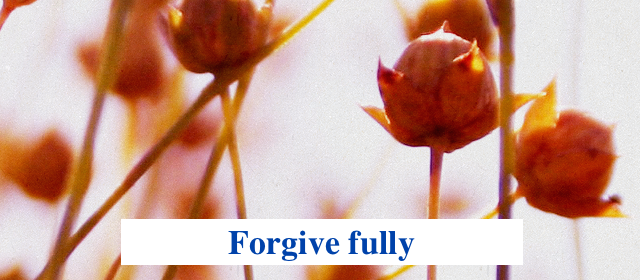 Forgive fully